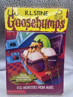 Vintage Book-Goosebumps #42 Egg Monsters from Mars 1996
